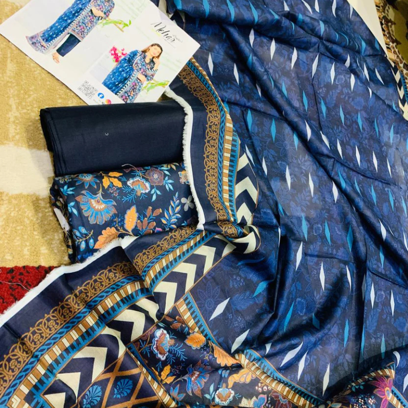 Beautiful Printed Lawn 3 Piece Suit