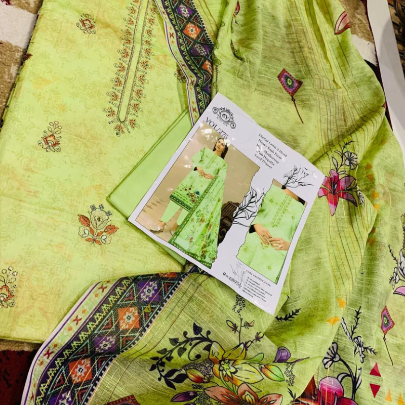 Fabric: Soft & comfortable (lawn)