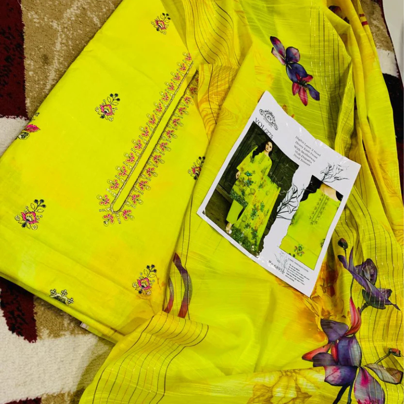 Fabric: Soft & comfortable (lawn)