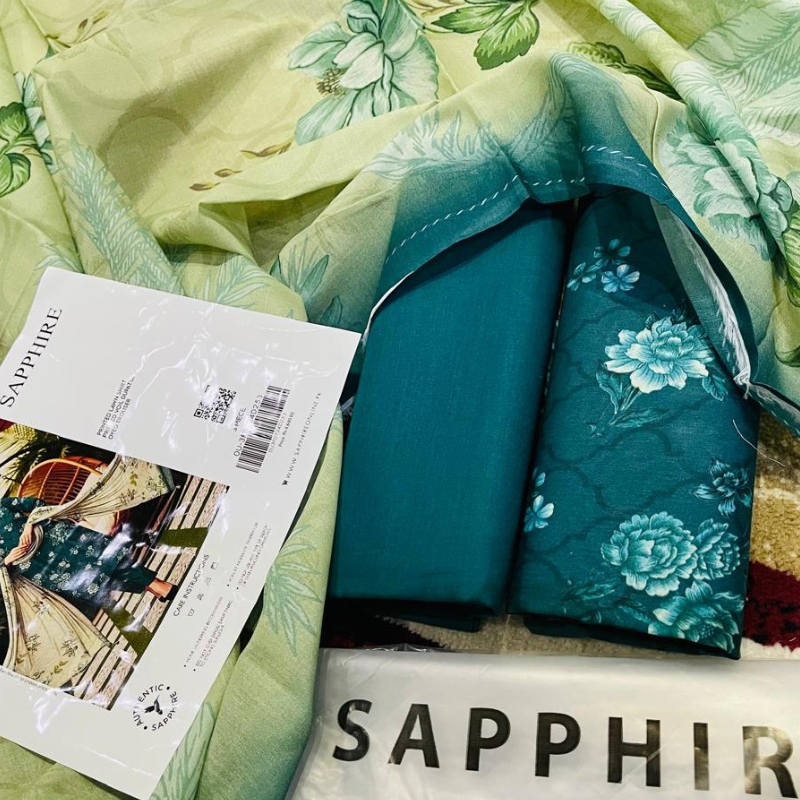 Sapphire 3 Piece Unstitched Collection