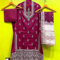 Luxury Embroidered 3PC Unstitched Suit
