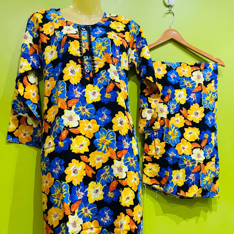 Linen 2PC Stitched Shirt & Trouser