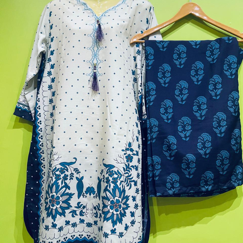 Elegant Cord Set – 2PC Stitched Outfit