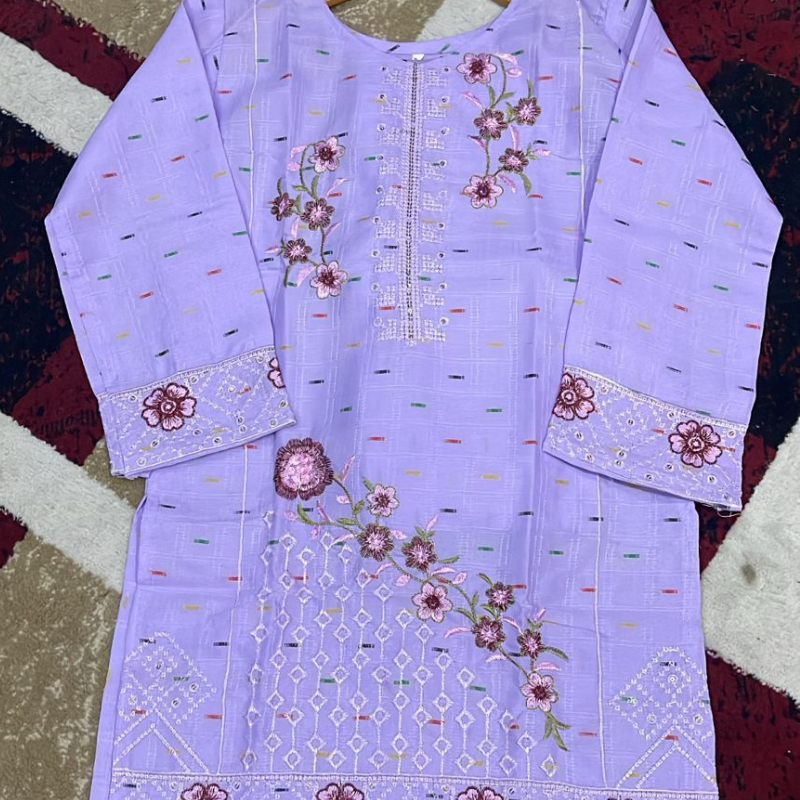 kids embroidery suit